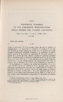 Deduzione rigorosa di una relazione fondamentale nella teoria del calore raggiante. &laquo; Rend. Acc. Lincei &raquo;, ser. 5&ordf;, vol. XXIII1 (1914)1, pp.12-21