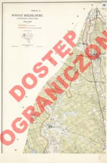Powiat Bolesławiec : wojew&oacute;dztwo wrocławskie : skala 1:25 000