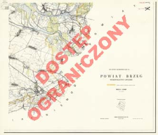 Powiat Brzeg : wojew&oacute;dztwo opolskie : skala 1:25 000