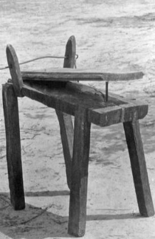 A stool for cheese making