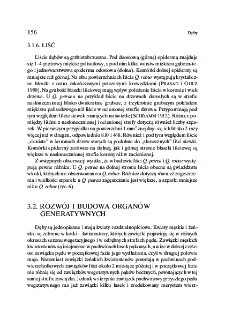 Structure and development of generative organs