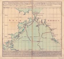 Carte de l'Océan Pacifique au Nord de l'Equateur, et des Côtes qui le bornent des deux côtés : d'après les dernieres Découvertes faites par les Espagnols, les Russes et les Anglois, jusqu'en 1780