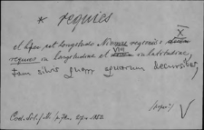 Kartoteka Słownika Łaciny Średniowiecznej; requies - resignatio