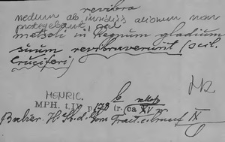 Kartoteka Słownika Łaciny Średniowiecznej; revibro - rogito