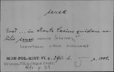 Kartoteka Słownika Łaciny Średniowiecznej; senex - septem