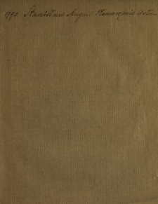 Tłomaczenie Listu Stanisława Augusta Krola Polskiego Do Fryderyka Wilhelma Krola Pruskiego Dnia 29. [!] Marca R. 1790. pisanego