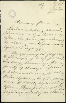 Listy do Hipolita Wawelberga z lat 1891-1895
