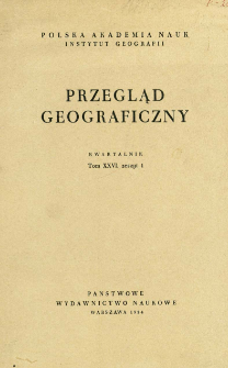 Przegląd Geograficzny T. 26 z. (1954)