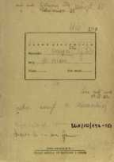 Zeszyty z badań gwarowych; Ux/10