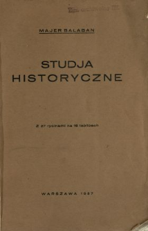 Studja historyczne