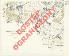 Powiat Krapkowice : wojew&oacute;dztwo opolskie : skala 1:25 000