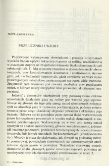 Equivalents and formulae