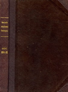 Rocznik Akademii Umiejętności w Krakowie R. 1894-95 (1895)