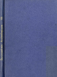 Sprawozdanie z wstępnych badań gleboznawczych na obiektach archeologicznych w Strzelcach i Głog&oacute;wcu w pow. Mogilno w 1956 r.
