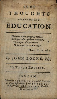 Some Thoughts Concerning Education