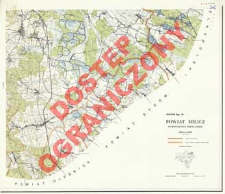 Powiat Milicz : wojew&oacute;dztwo wrocławskie : skala 1:25 000