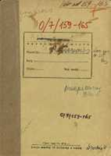 Zeszyty z badań gwarowych; O/7