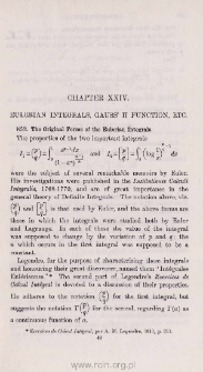 Eulerian integrals, Gauss' P function