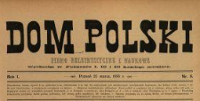 Dom Polski : pismo beletrystyczne i naukowe 1888 N.9