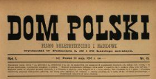 Dom Polski : pismo beletrystyczne i naukowe 1888 N.15