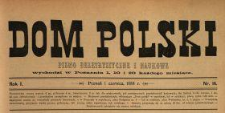 Dom Polski : pismo beletrystyczne i naukowe 1888 N.16