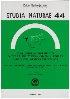 Phytoplankton communities in the Wisła-Czarne dam reservoir in 1993-1994