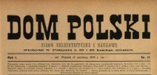 Dom Polski : pismo beletrystyczne i naukowe 1888 N.17