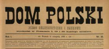 Dom Polski : pismo beletrystyczne i naukowe 1888 N.23