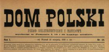 Dom Polski : pismo beletrystyczne i naukowe 1888 N.24