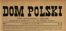 Dom Polski : pismo beletrystyczne i naukowe 1888 N.26