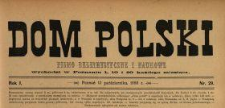 Dom Polski : pismo beletrystyczne i naukowe 1888 N.29