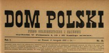 Dom Polski : pismo beletrystyczne i naukowe 1888 N.32