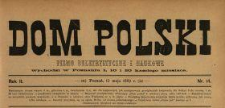 Dom Polski : pismo beletrystyczne i naukowe 1889 N.14