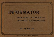 Informator dla gości polskich na Pomorzu kaszubskiem : 1912.