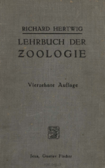 Lehrbuch der zoologie