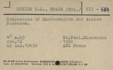 Alphabetical library catalog
