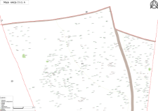 Map of the Kórnik Arboretum - section 21