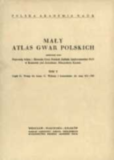 Mały atlas gwar polskich. T. 10, cz. 2. Wstęp do T.10 : wykazy i komentarze do map 451-500.
