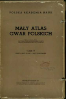 Mały atlas gwar polskich. T. 4, cz.1. Mapy 151 - 200.