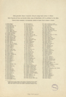 Lista gatunk&oacute;w