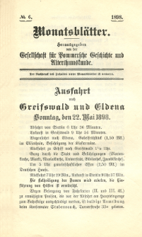 Monatsblätter Jhrg. 12, H. 6 (1898)