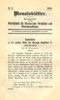 Monatsbl&auml;tter Jhrg. 14, H. 9 (1900)