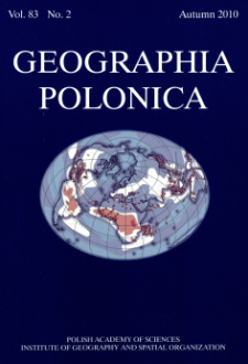 Geographia Polonica Vol. 83 No. 2 (2010), Spis treści