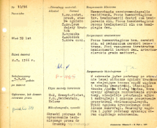 File of histopathological evaluation of nervous system diseases (1966) - nr 10/66