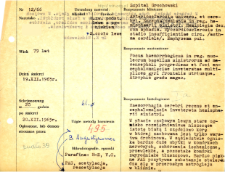 File of histopathological evaluation of nervous system diseases (1996) - nr 12/66