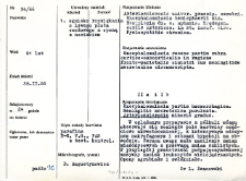 File of histopathological evaluation of nervous system diseases (1966) - nr 54/66