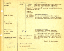 File of histopathological evaluation of nervous system diseases (1966) - nr 105/66