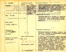 File of histopathological evaluation of nervous system diseases (1966) - nr 123/66