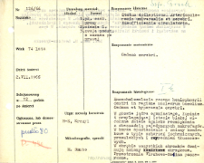 File of histopathological evaluation of nervous system diseases (1966) - nr 126/66