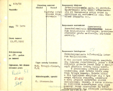 File of histopathological evaluation of nervous system diseases (1966) - nr 129/66
